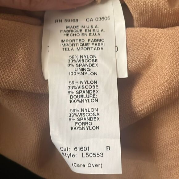 Karen Kane Black Lace Off-Shoulder Dress - Picture 9 of 10